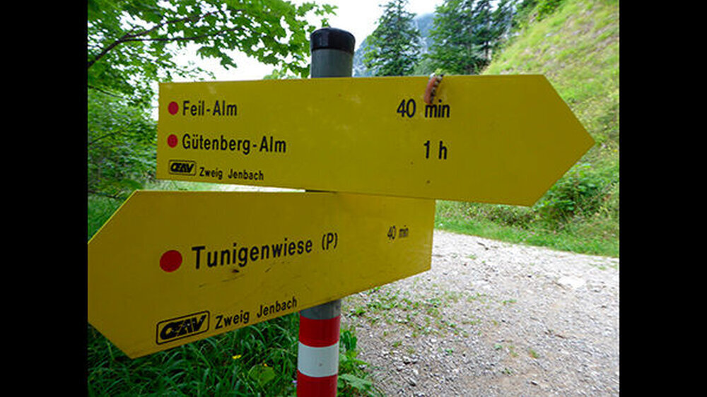 Stellen Sie sich vor, Sie wandern und da hängt am Wegweiser ein aufwendiger Zahnersatz. Da stehen Sie doch erst mal im wahrsten Sinne des Wortes im Wald, oder?.