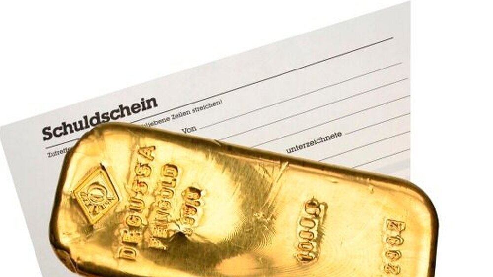 Bei ETC-Anlagen kauft man kein Gold, sondern das Edelmetall dient „im Hintergrund“ als Absicherung.