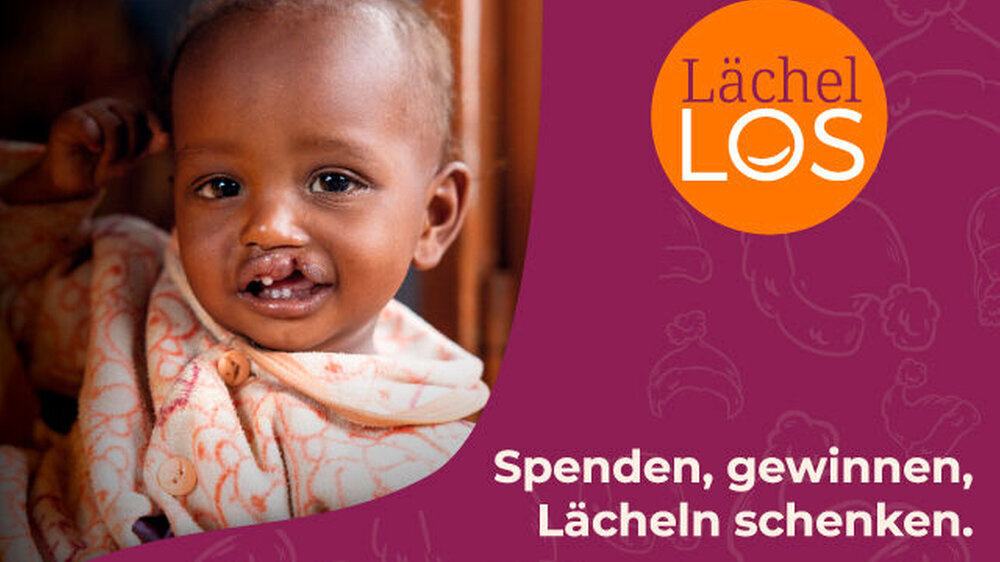 Deutsche Cleft Kinderhilfe: Jede Spende ist gleich ein Gewinnlos! Deutsche Cleft Kinderhilfe: Jede Spende ist gleich ein Gewinnlos!