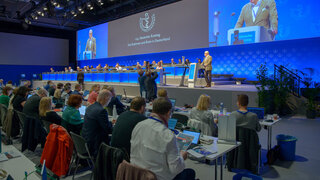 129. Deutscher Ärztetag Plenum Reinhardt