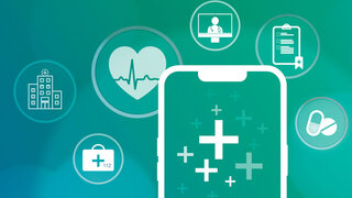 Symbolbild Digitalisierung im Gesundheitswesen