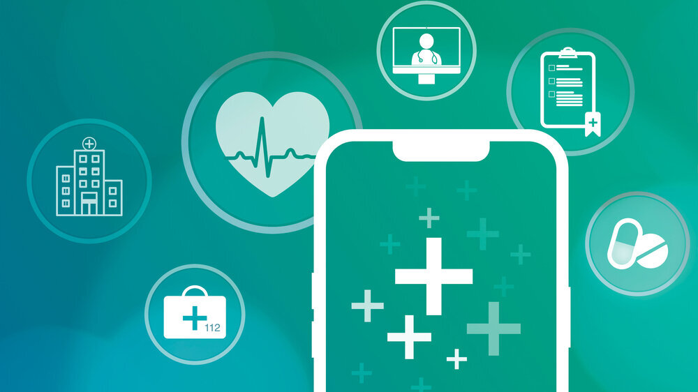 Symbolbild Digitalisierung im Gesundheitswesen