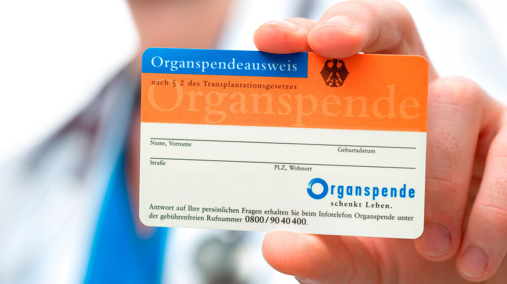 Organspendeausweis Organspendeausweis