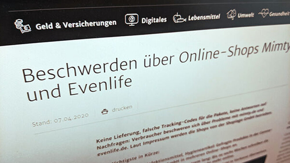 Der vzbv rät dazu, die AGB genau zu studieren. In den Informationen zu Versand und Lieferung eines Shops hieß es, dass die Bearbeitung der Bestellung "bei stark nachgefragten Produkten" mehr als fünf Arbeitstage betragen könne. Dann erst starte der bi