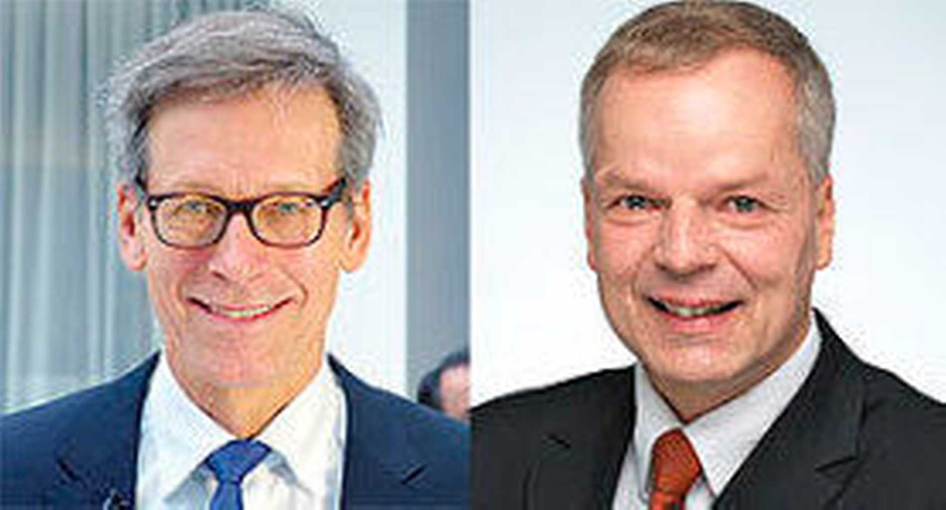 Prof. Dr. Søren Jepsen (li) und Prof. Dr. Christof Dörfer (re) |