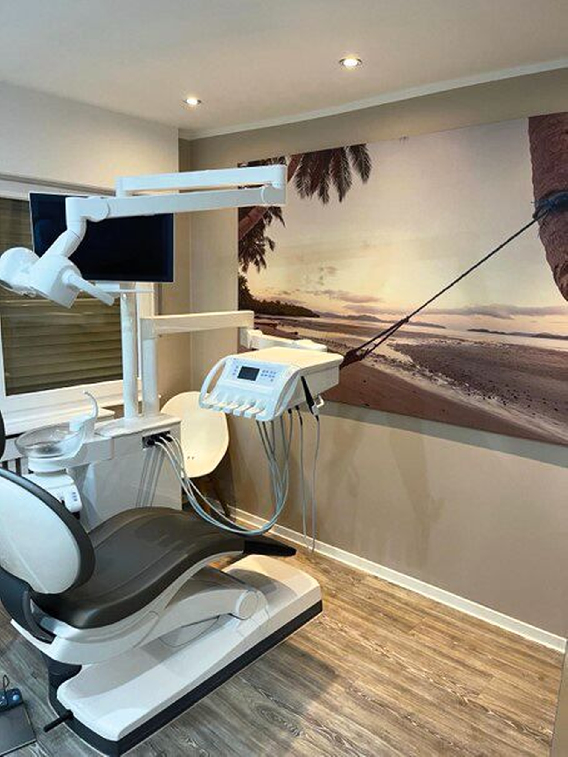 Die neuen eröffnete Praxis Strandweiß in Neuenhagen.