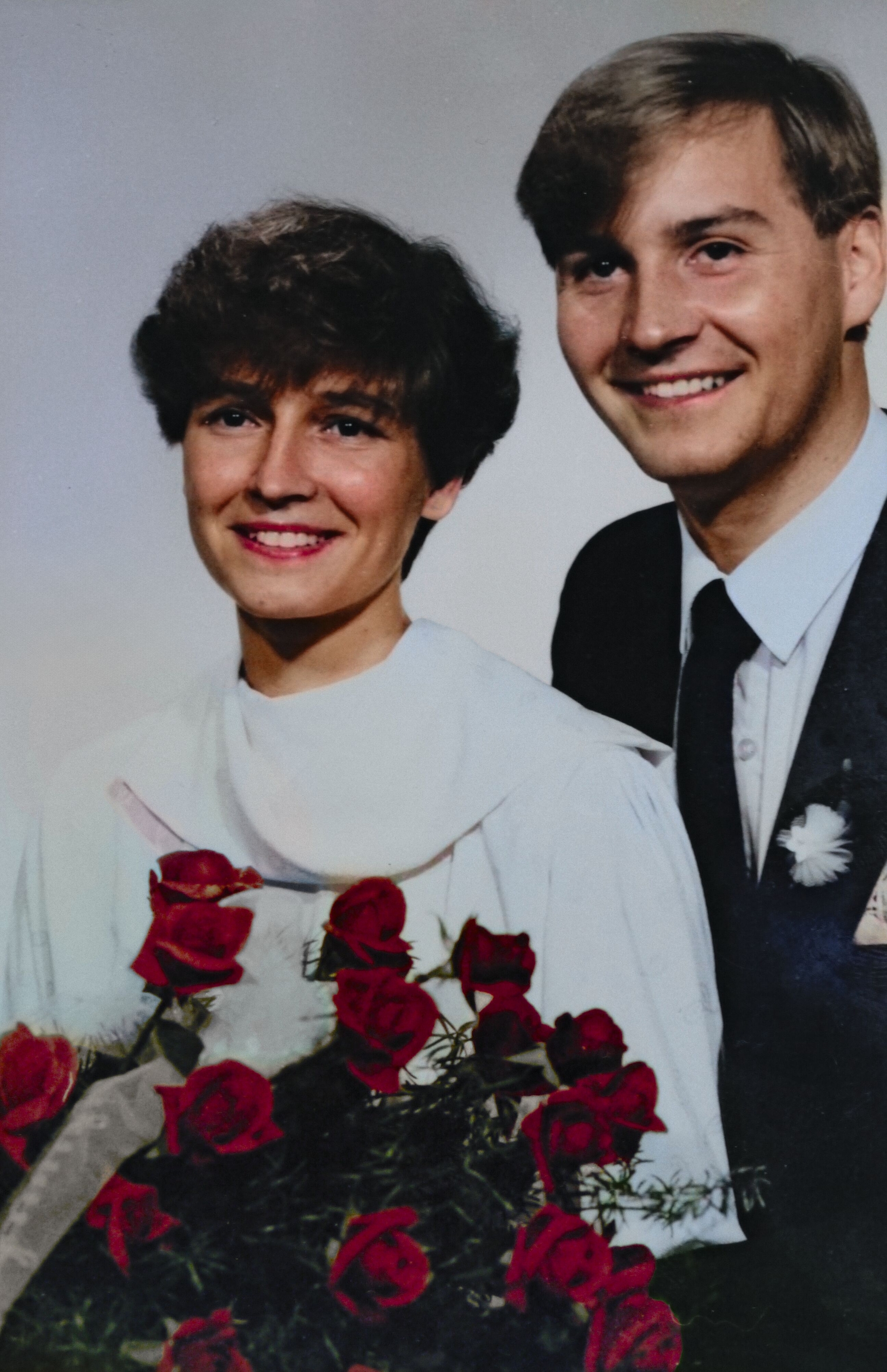 Dr. Rolf Mahkle mit Ehefrau Dr. Marion Mahlke bei der Hochzeit.