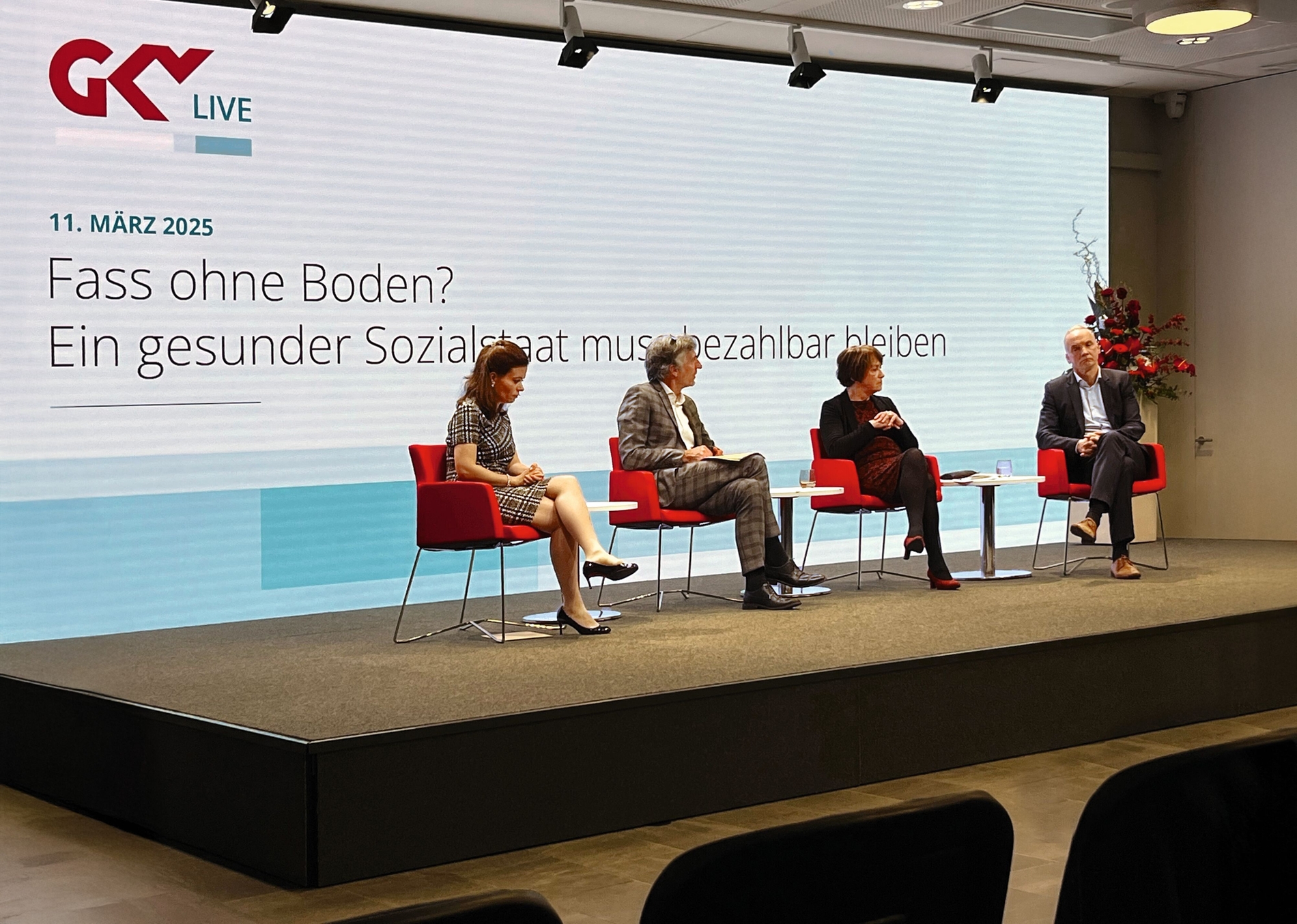 GKV-Live Fass ohne Boden Podium