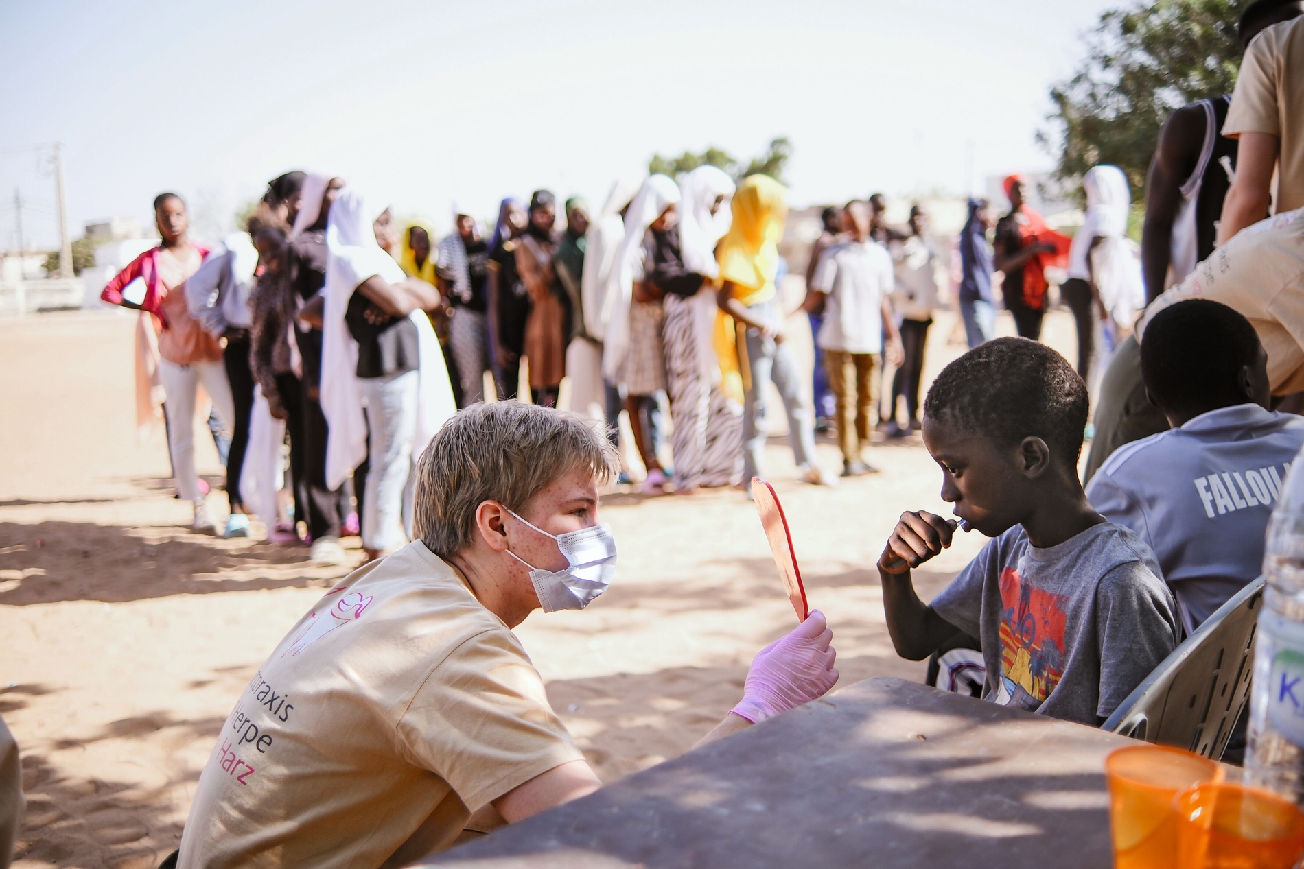 Das Blaue Haus in Senegal_Mundhygiene Training
