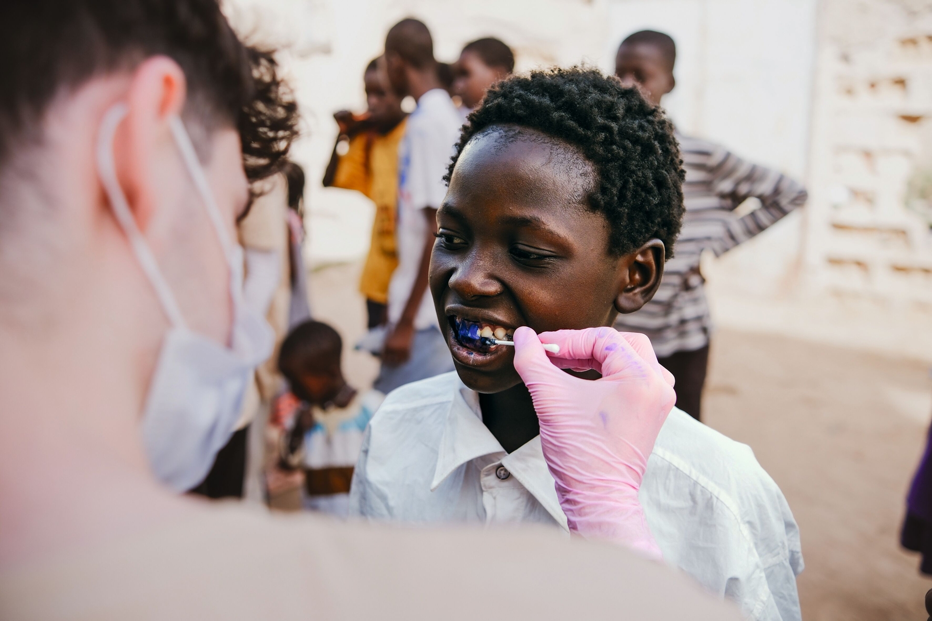 Das Blaue Haus in Senegal_Mundhygiene Training