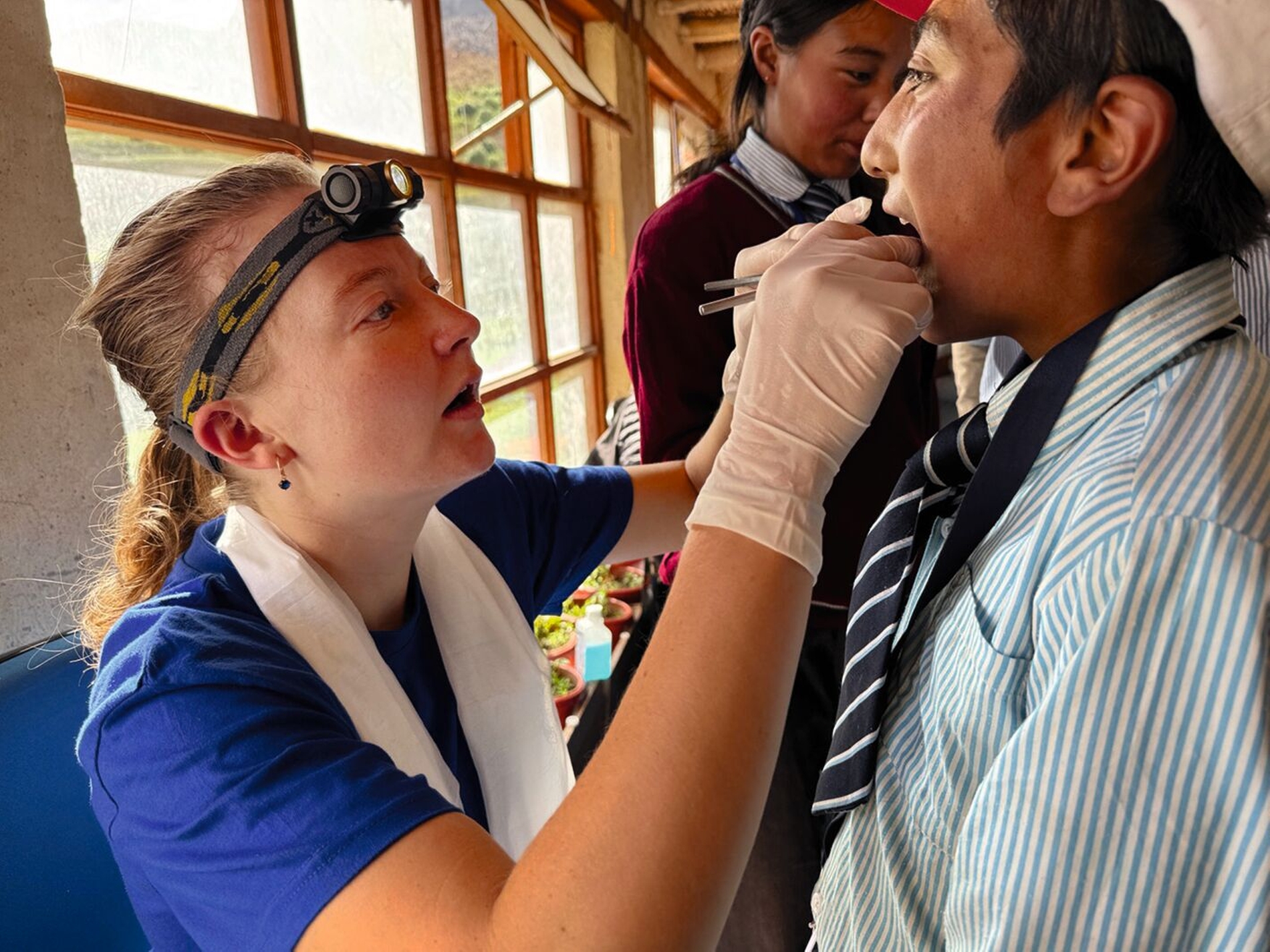 Der Verein Ladakhpartners bei Hilfseinsatz im Himalaya 2025.