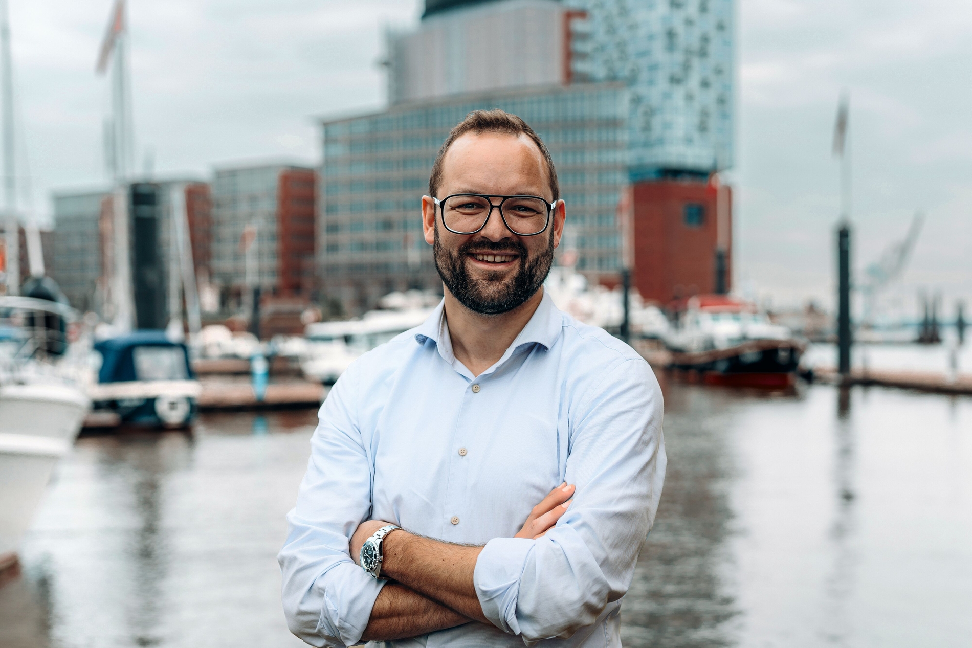 Existenzgründerberater Robert Döringer aus Hamburg.