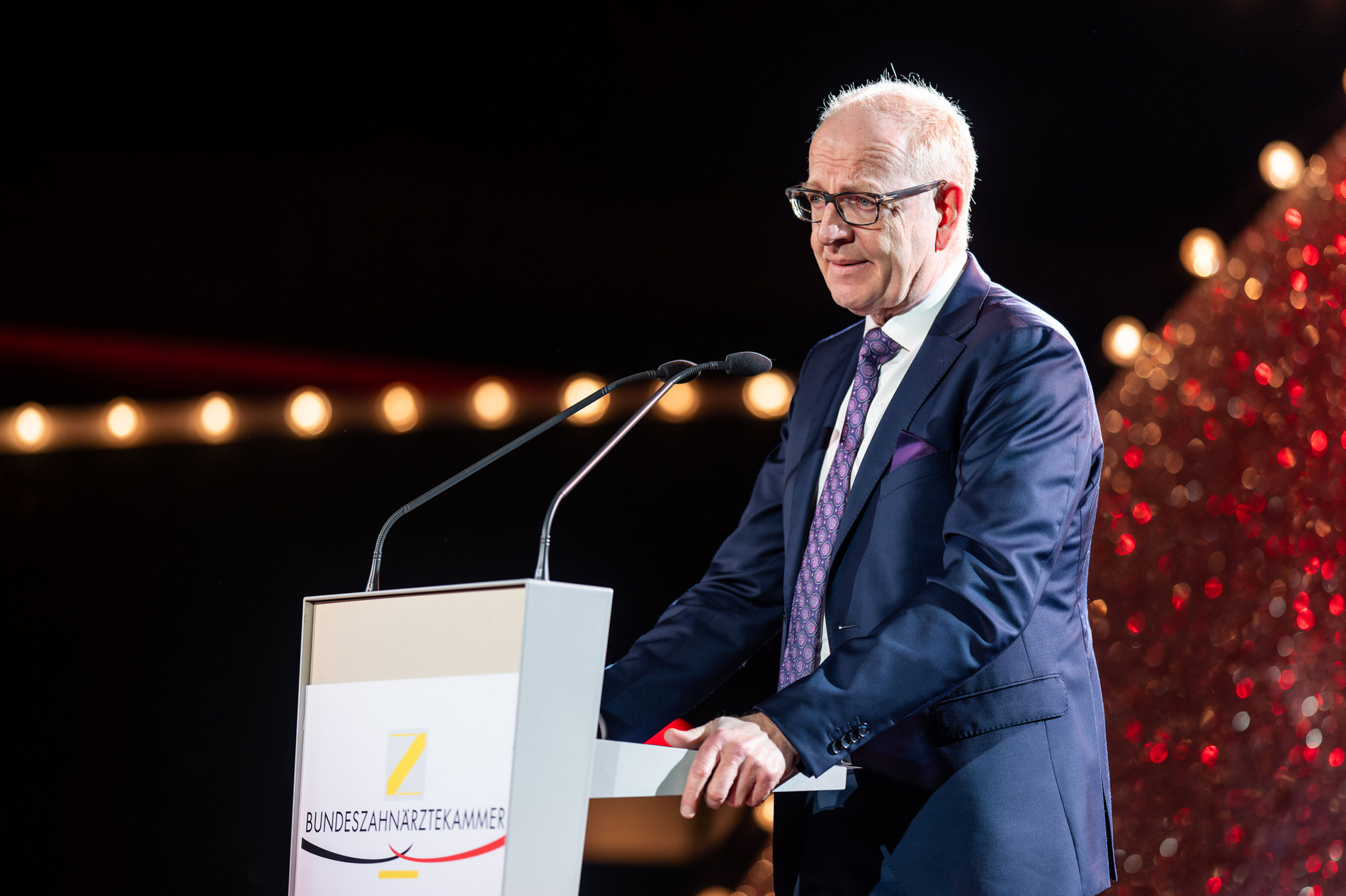 KZBV-Vorstandsvorsitzender Martin Hendges beim Neujahrsempfang 2026 der BZÄK