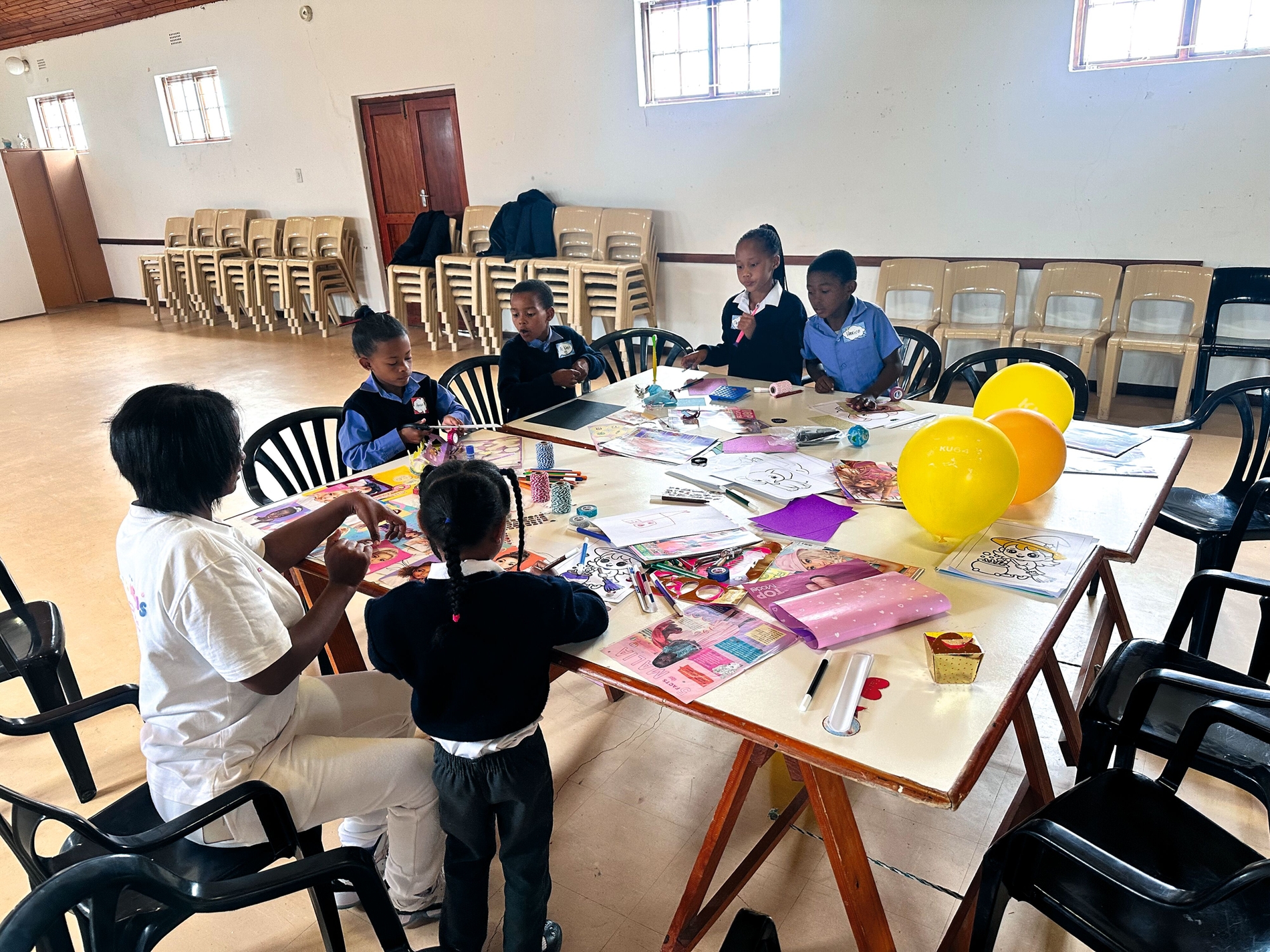 Projekteinsatz vom Verein Big Smile in Patanostra, Südafrika 2026.