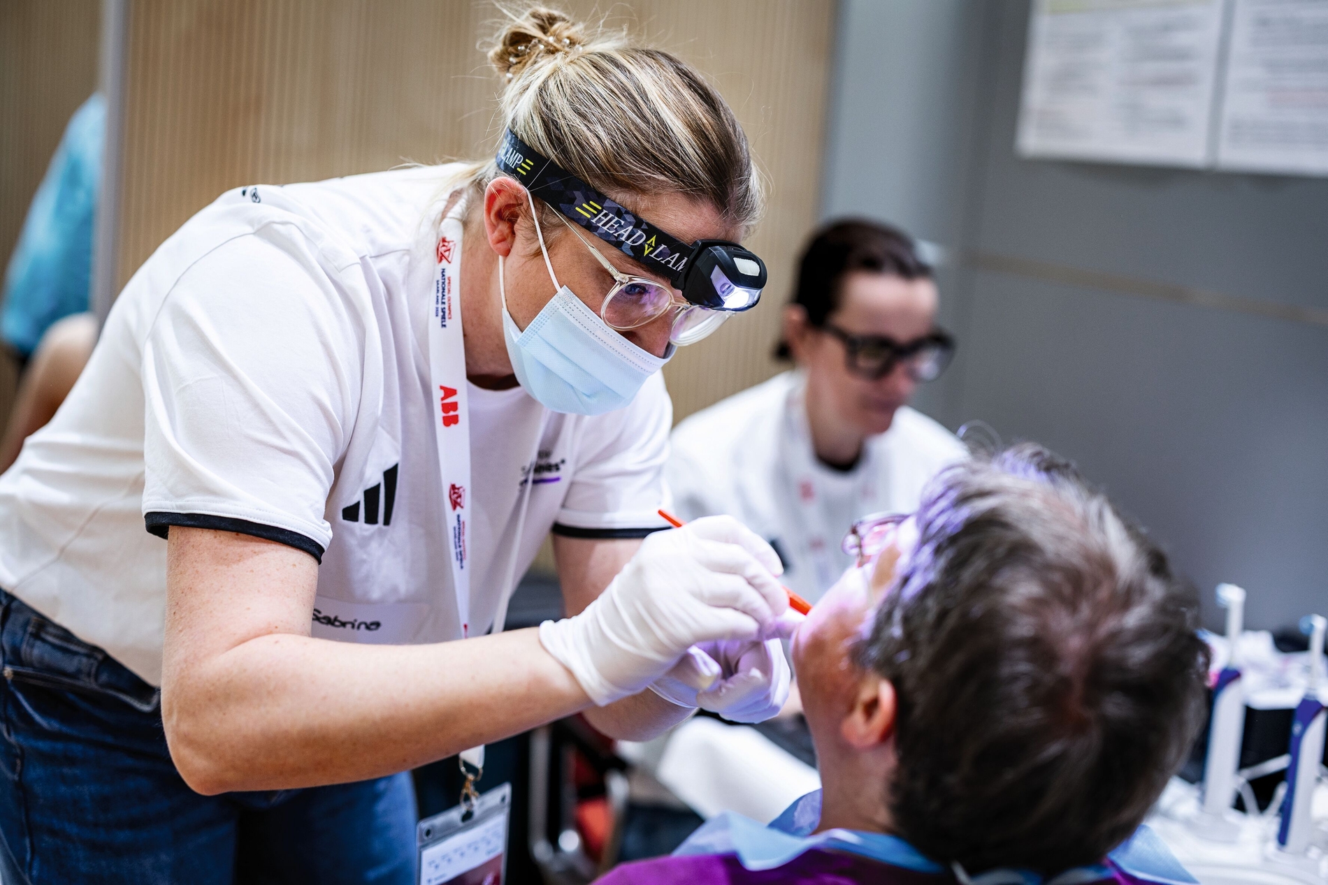 Nationale Spiele Saarland 2026, Congresshalle, Saarbrücken, Gesundheitsprogramm Healthy Athletes, Gesund im Mund - Special Smiles Nationale Spiele Saarland 2026, Congresshalle, Saarbrücken, Gesundheitsprogramm Healthy Athletes, Gesund im Mund - Special SmilesFoto