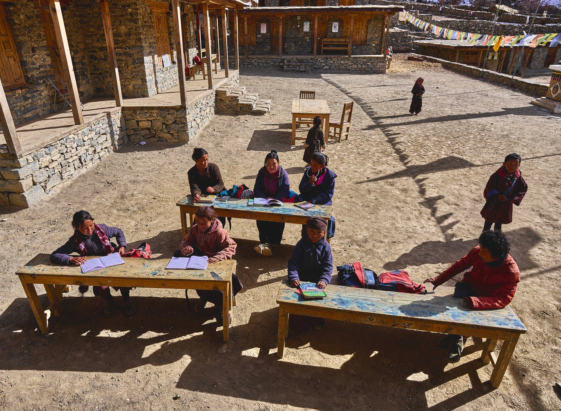 Einsatz in Nepal: Bergschule in Bhijer, Hochgebirgsregion Upper Dolpo.