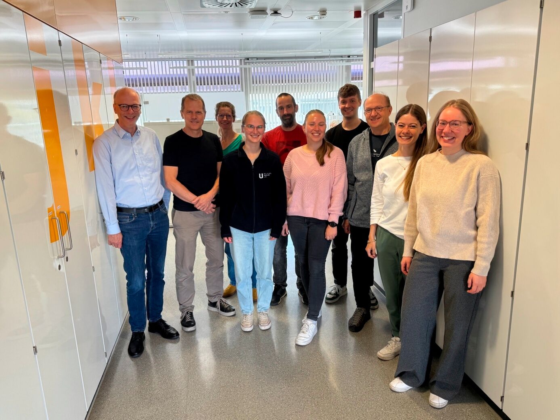 Kick-off Meeting des Projekts mit allen Projektbeteiligten aus Ulm und Heilbronn.