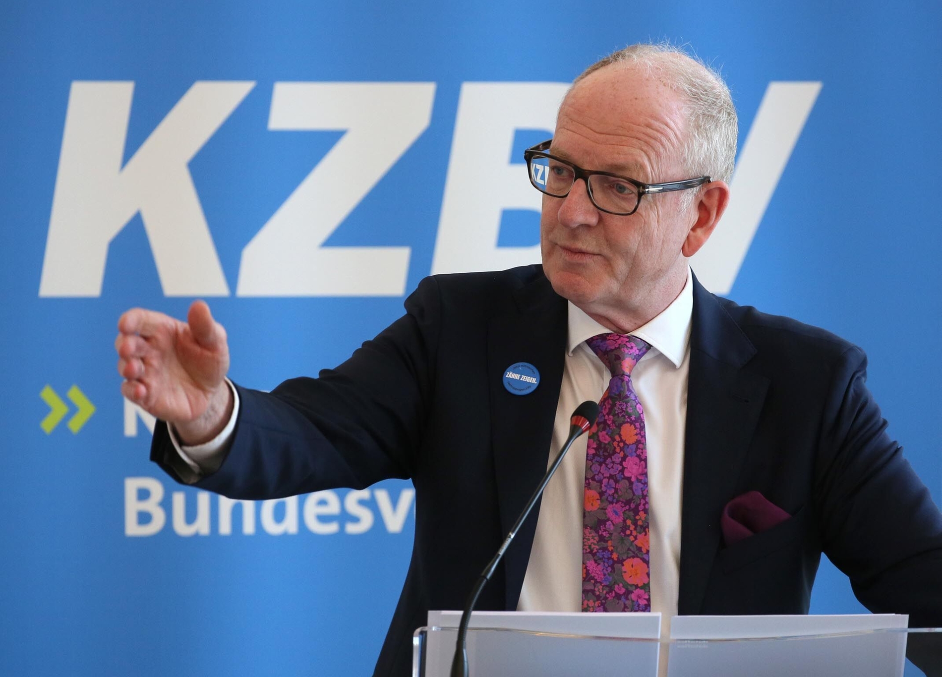 Martin Hendges bei der 6. Vertreterversammlung der KZBV, 04.06.-05.06.2025, in Köln. 04.06.2025